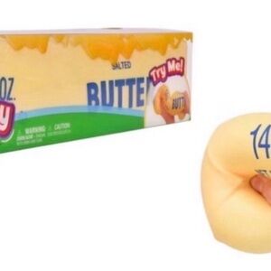 Buttery Squish Toy Stress Ball - Yellow